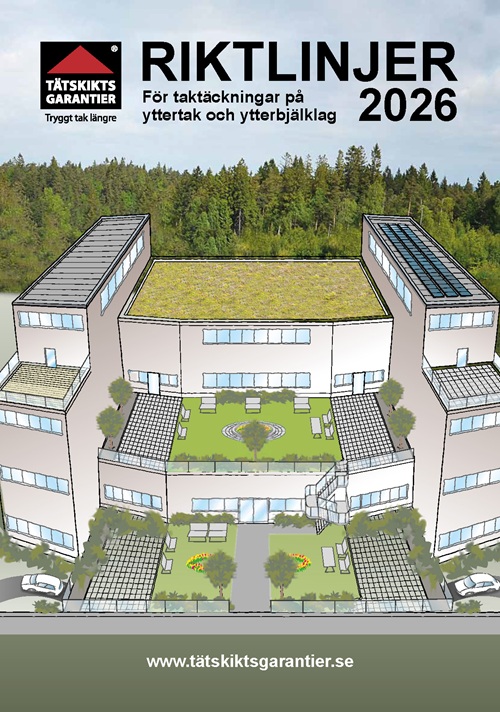 Tätskiktsgarantier Riktlinjer 2026 Omslag Web